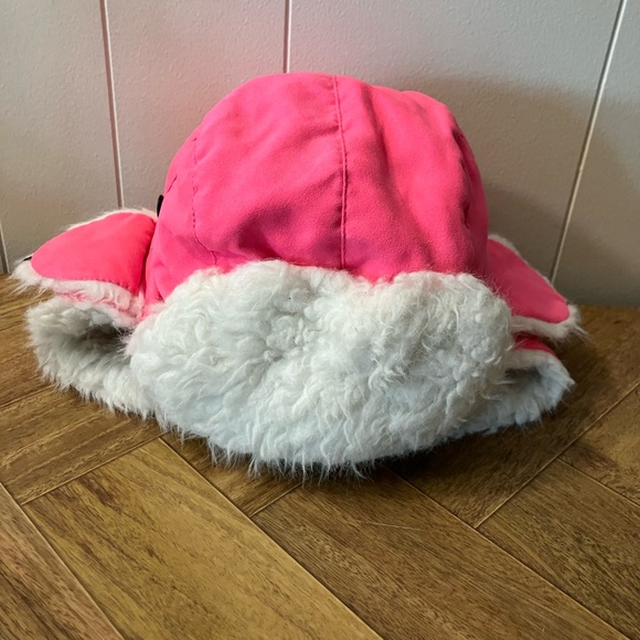 Women’s Hot Pink Winter Trapper Bomber Hat Warm - Picture 12 of 12